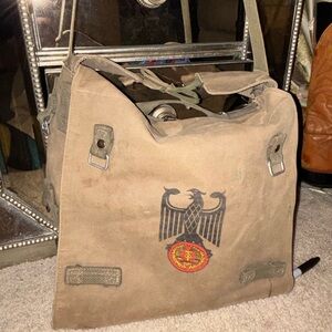 1960s West German Issue Heavy-Duty Canvas Shoulder/Hand Carry​